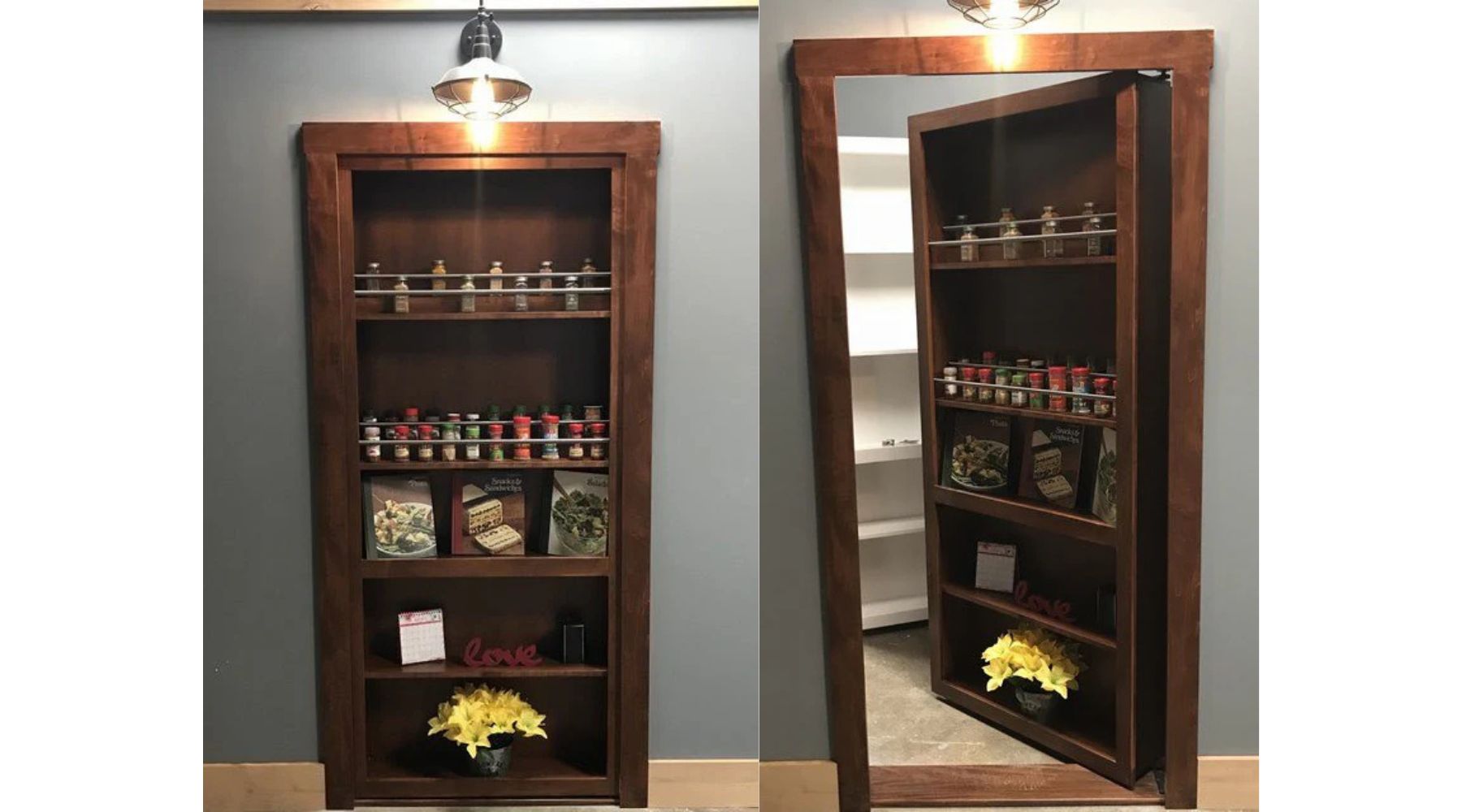 Hidden Pantry Door Ideas