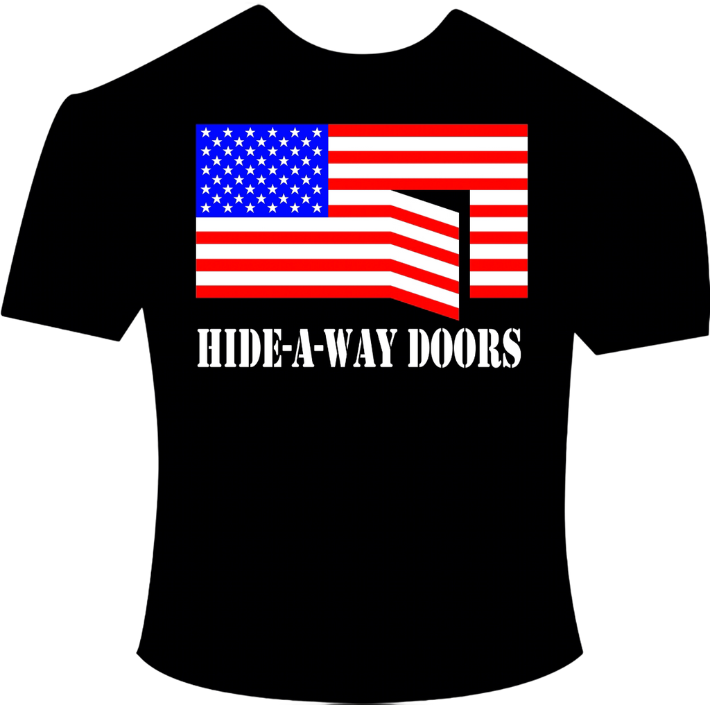 Hide-A-Way Doors American Pride T-Shirt