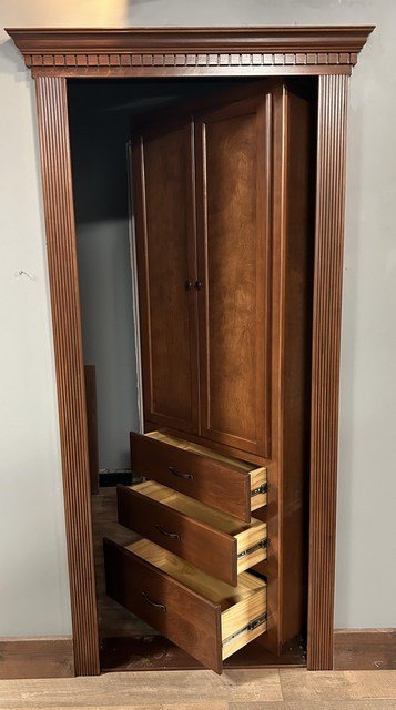 Single Bedroom Organizer Hidden Door
