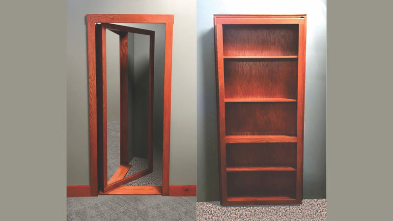 bookcase secret door