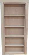36"x 80" Hidden Door Red Oak In Swing Left - Hide-A-Way-Doors