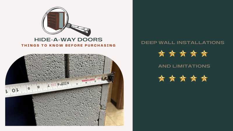 deep wall installation into image
