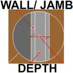 Jamb/ Wall Depth - Hide-A-Way-Doors