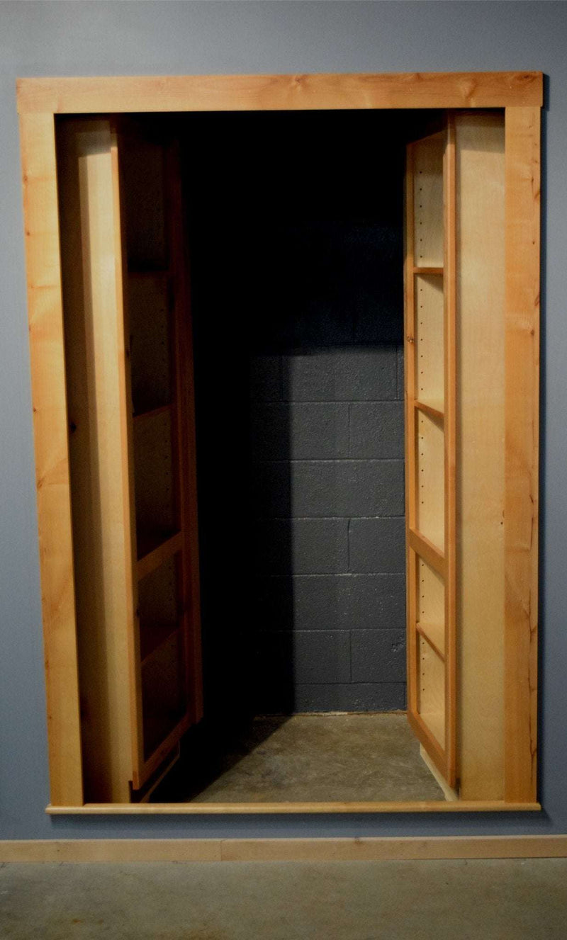 HIdden Alpha Double Door - Hide-A-Way-Doors