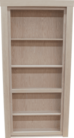 36"x 80" Hidden Door Read Oak In  Swing Right - Hide-A-Way-Doors