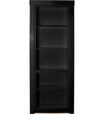 Hidden Door Ready to Ship 30" x 80" Out Swing Right Painted Satin Black