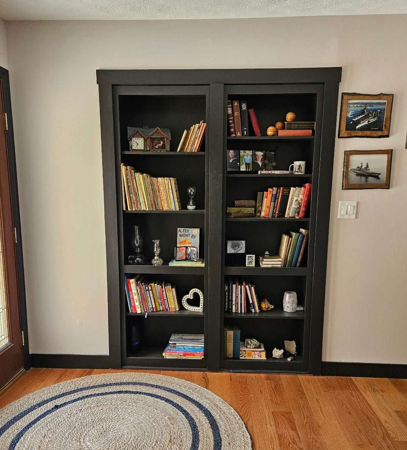 French Bookcase Door - Hide-A-Way-Doors