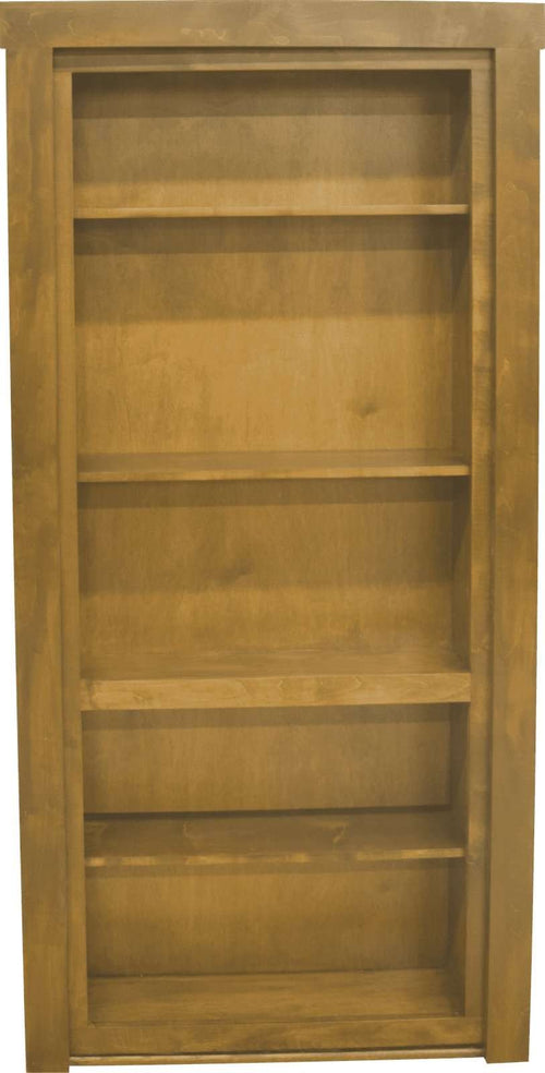 Hidden Maple Door Stained - Hide-A-Way-Doors