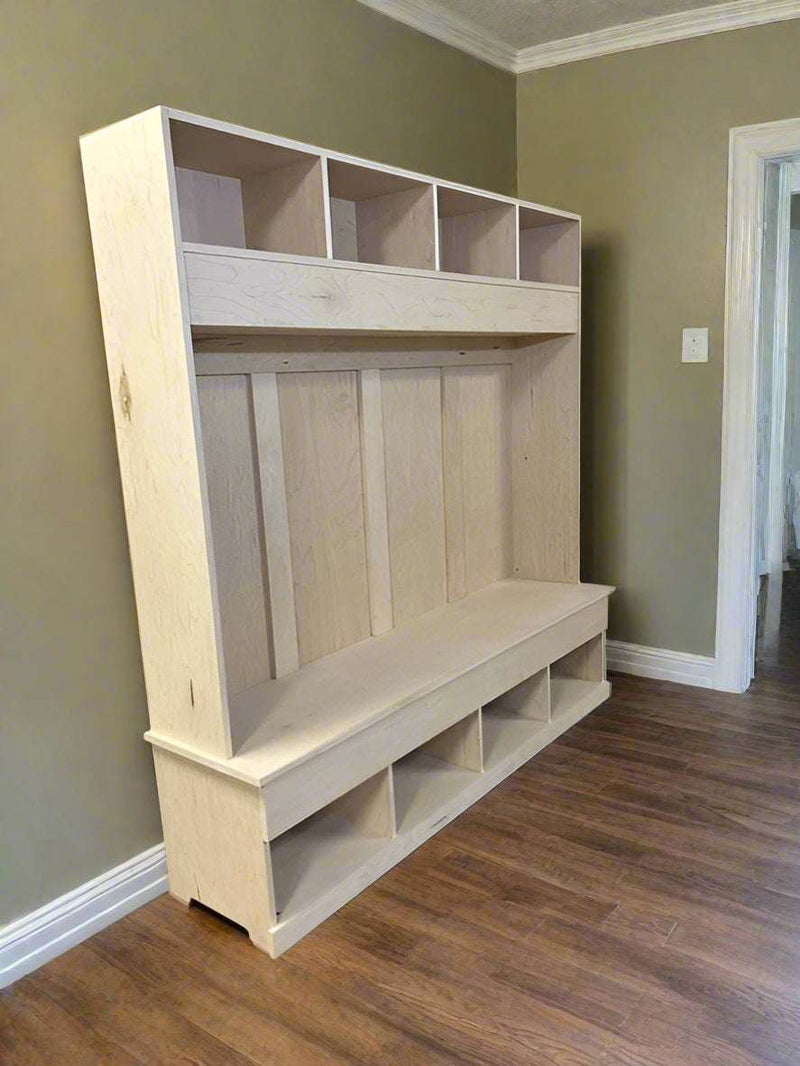 Hall Tree with secret compartments