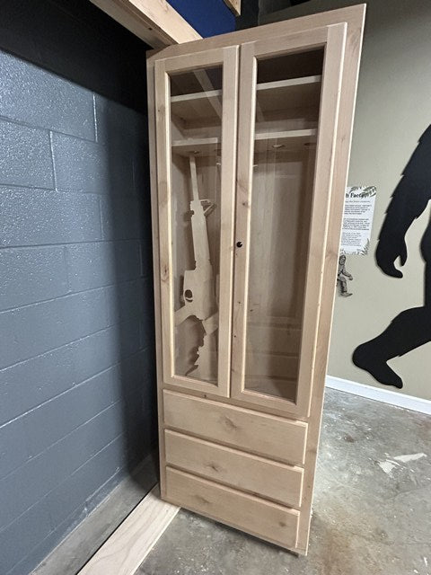 Closet Gun Case Door