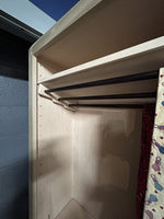 His-Hers Closet Organizer Door