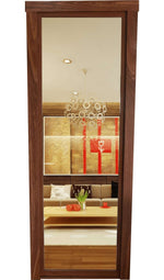 Mirror Bookcase Door - Hide-A-Way-Doors
