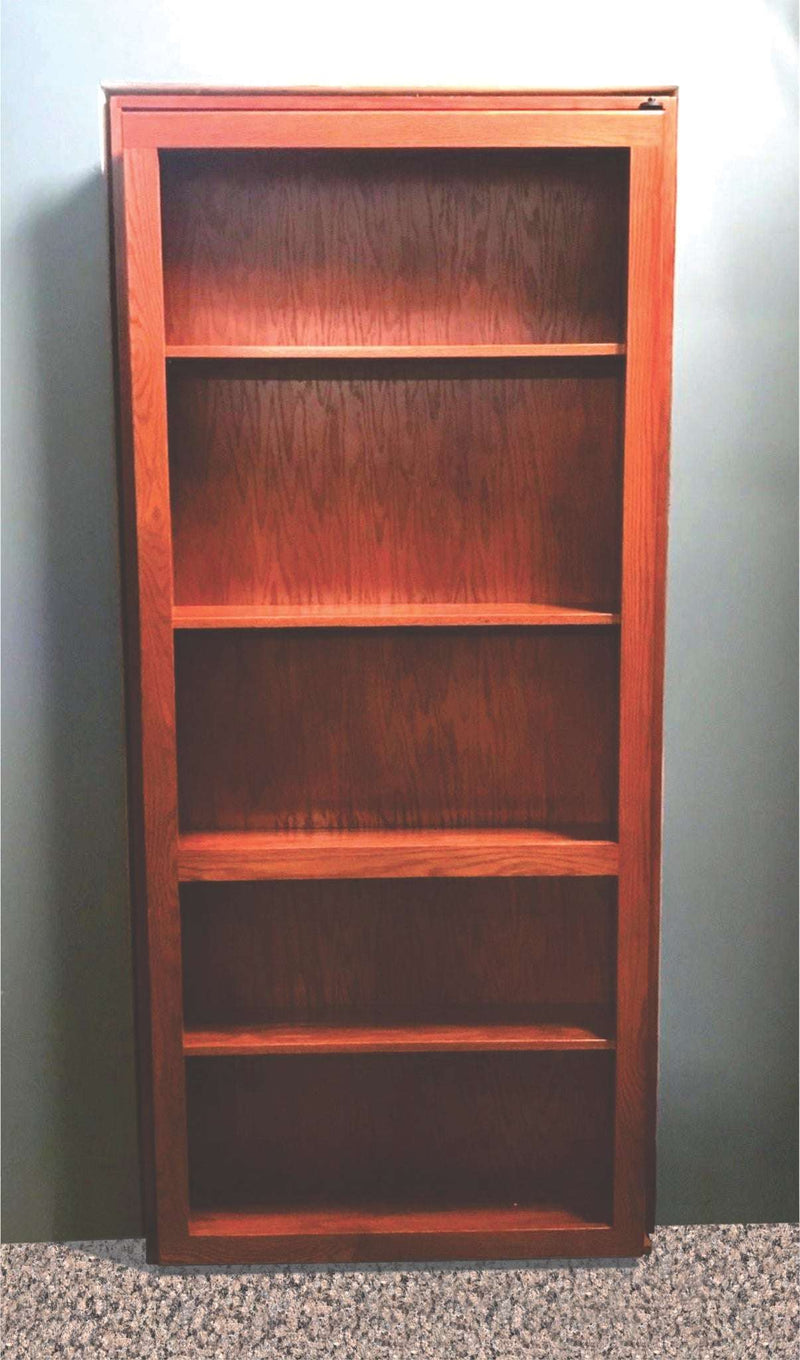 Mirror Bookcase Door - Hide-A-Way-Doors