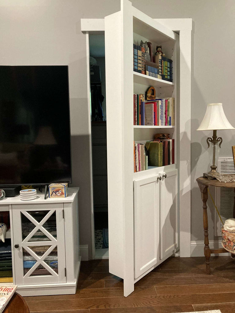 Single Hidden Door - Hide-A-Way-Doors