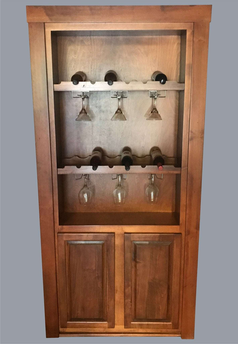 Single Wine Glass Door - Hide-A-Way-Doors