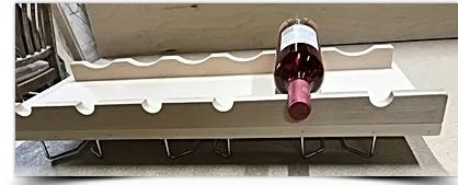 hidden door wine rack shelf