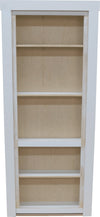 Hidden Bookcase Door 28x 80 Paint Grade Unfinished - Hide-A-Way-Doors
