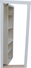 Ready to Ship 28" x 80" Paint Grade Hidden Bookcase Door Unfinished Inswing Left 6-1/2" Jamb - Hide-A-Way-Doors