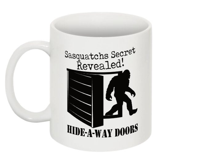 Sasquatch Coffee Cup - Hide-A-Way-Doors