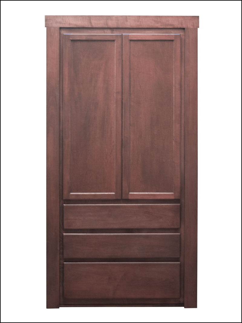 Single Bedroom Organizer Hidden Door - Hide-A-Way-Doors